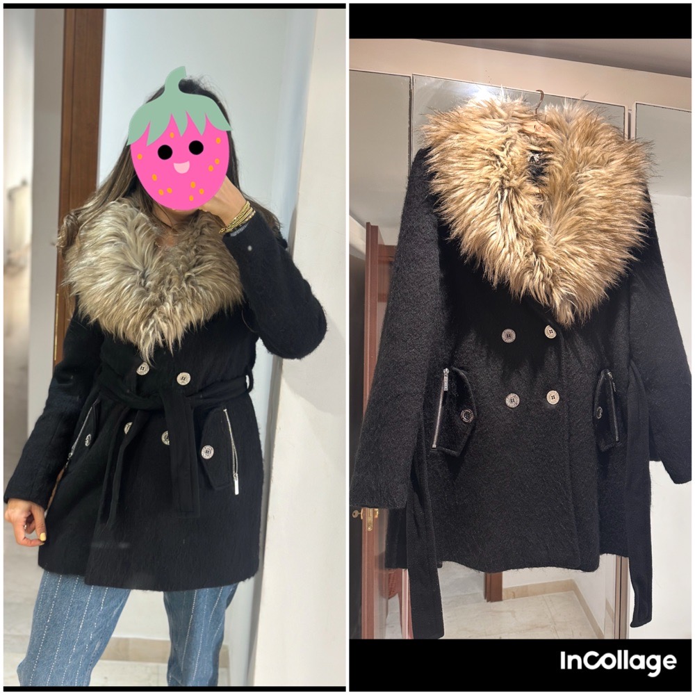 Manteau avec fourrure amovible 