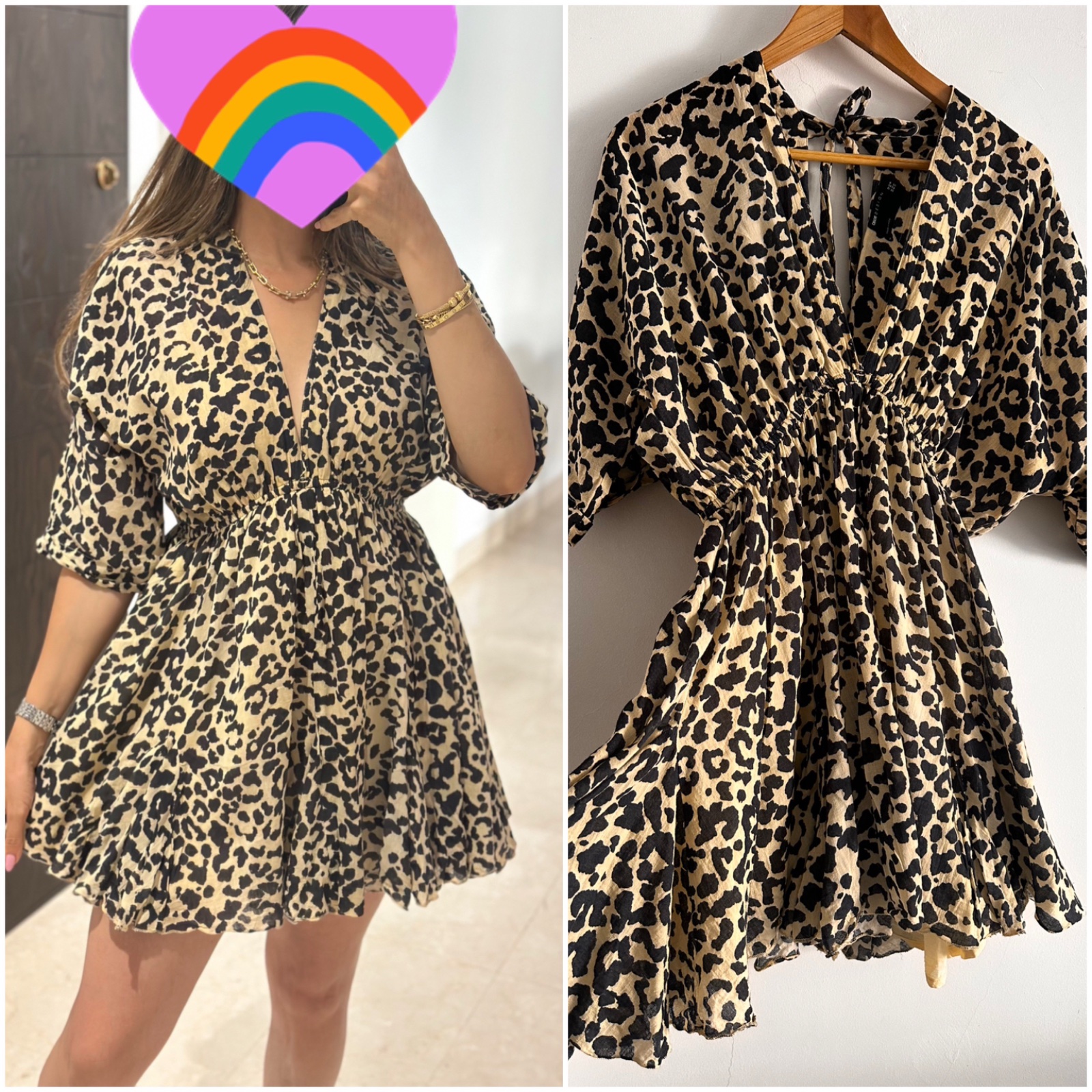 Robe ASOS DESIGN leopard !!