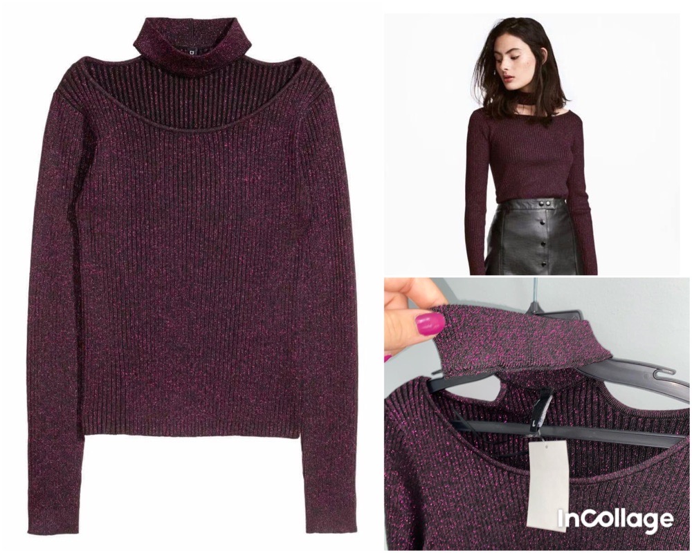 Haut H&M a pailettes 