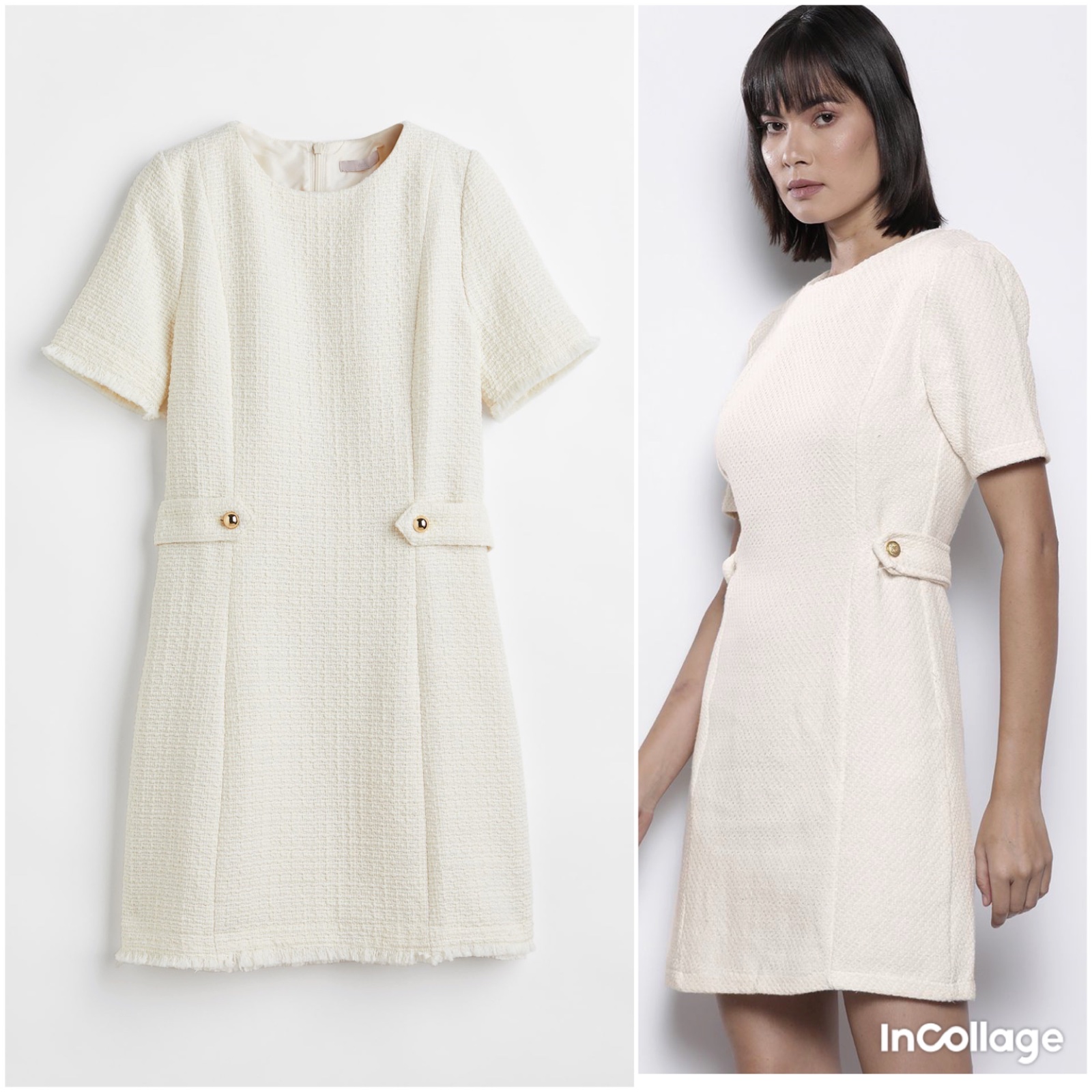 Magnifique petite robe H&M nude 