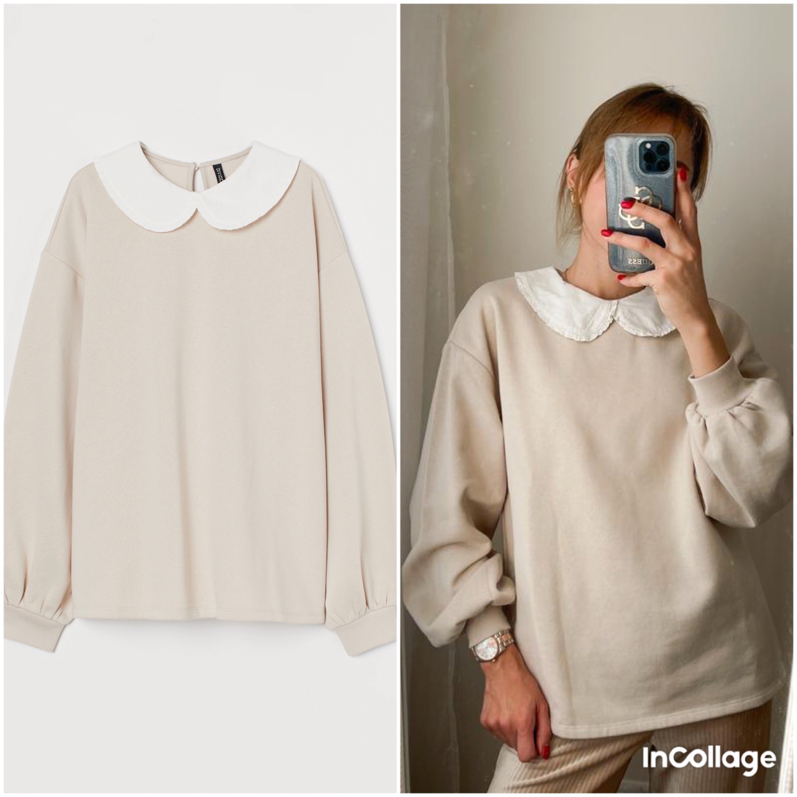Sweat over size H&M 