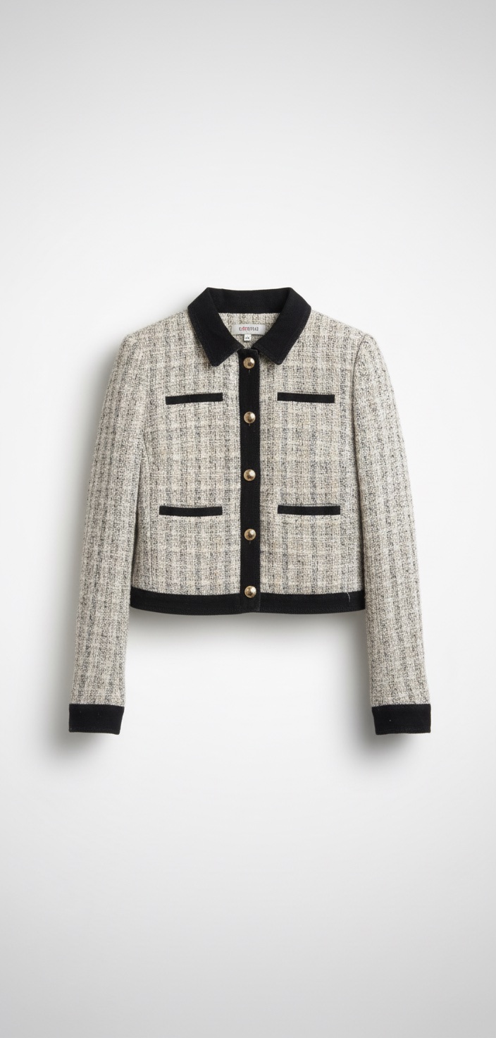 Veste Morgan avec des boutons en doré