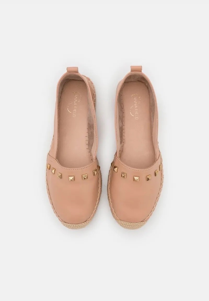 Des espadrilles ANNA FIELD en cuir veritable tres confortable 