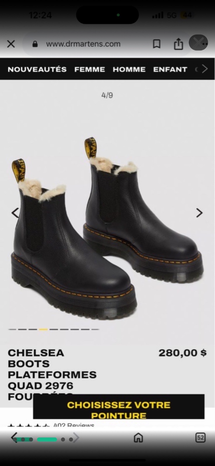 Des bottines DR Martens 