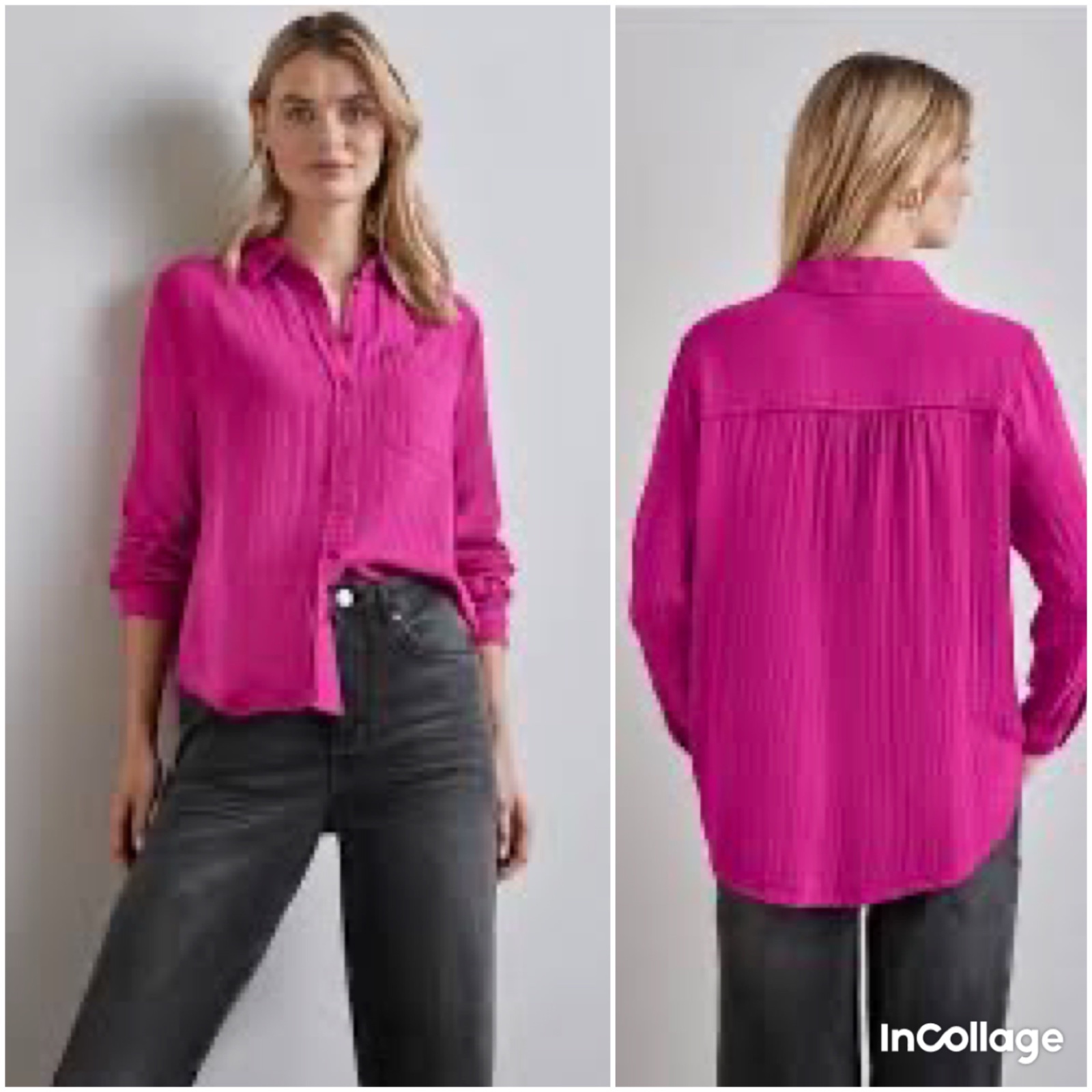 Chemise fushia street one !