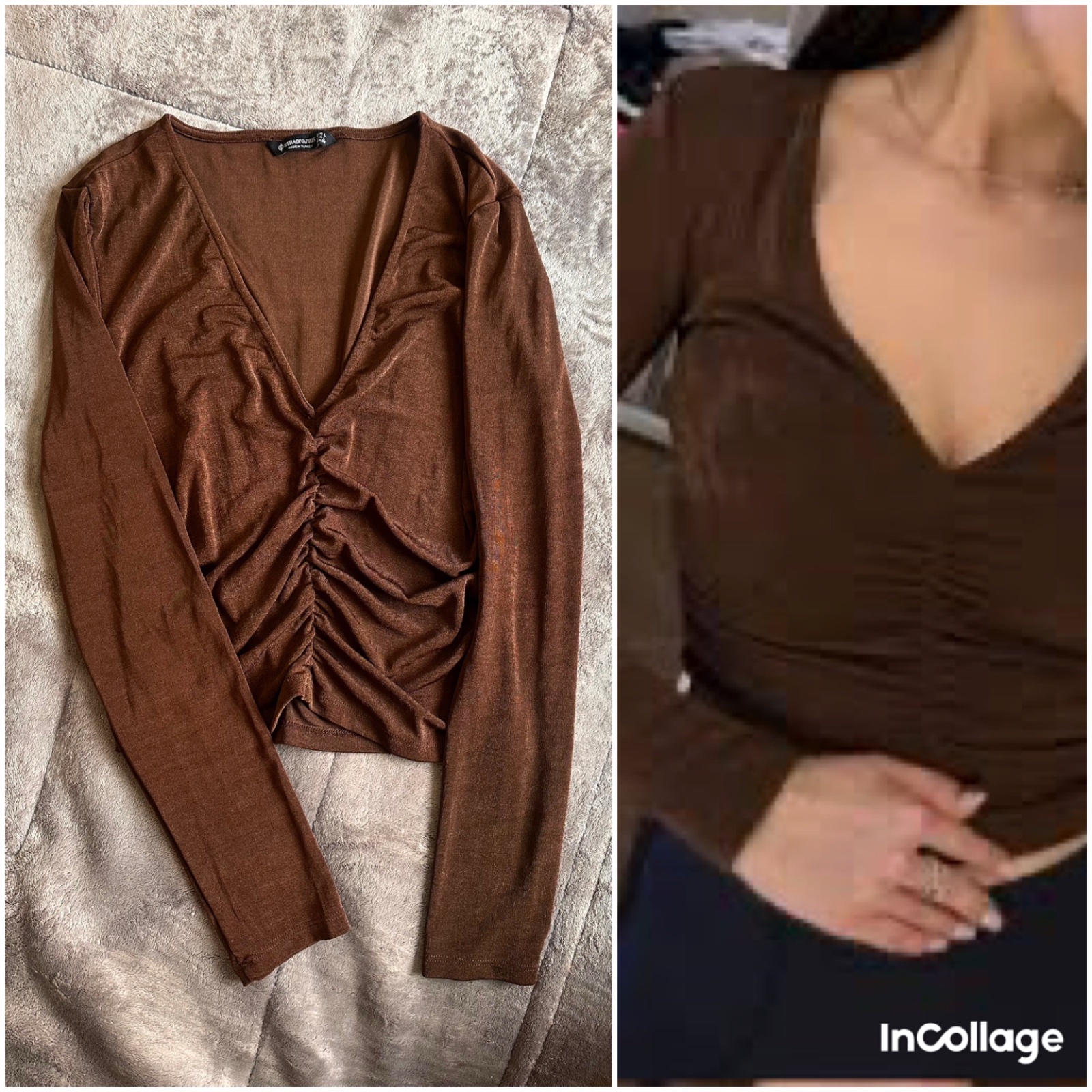 Body stradivarius marron 