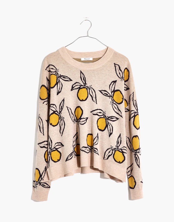 Lemon sweater