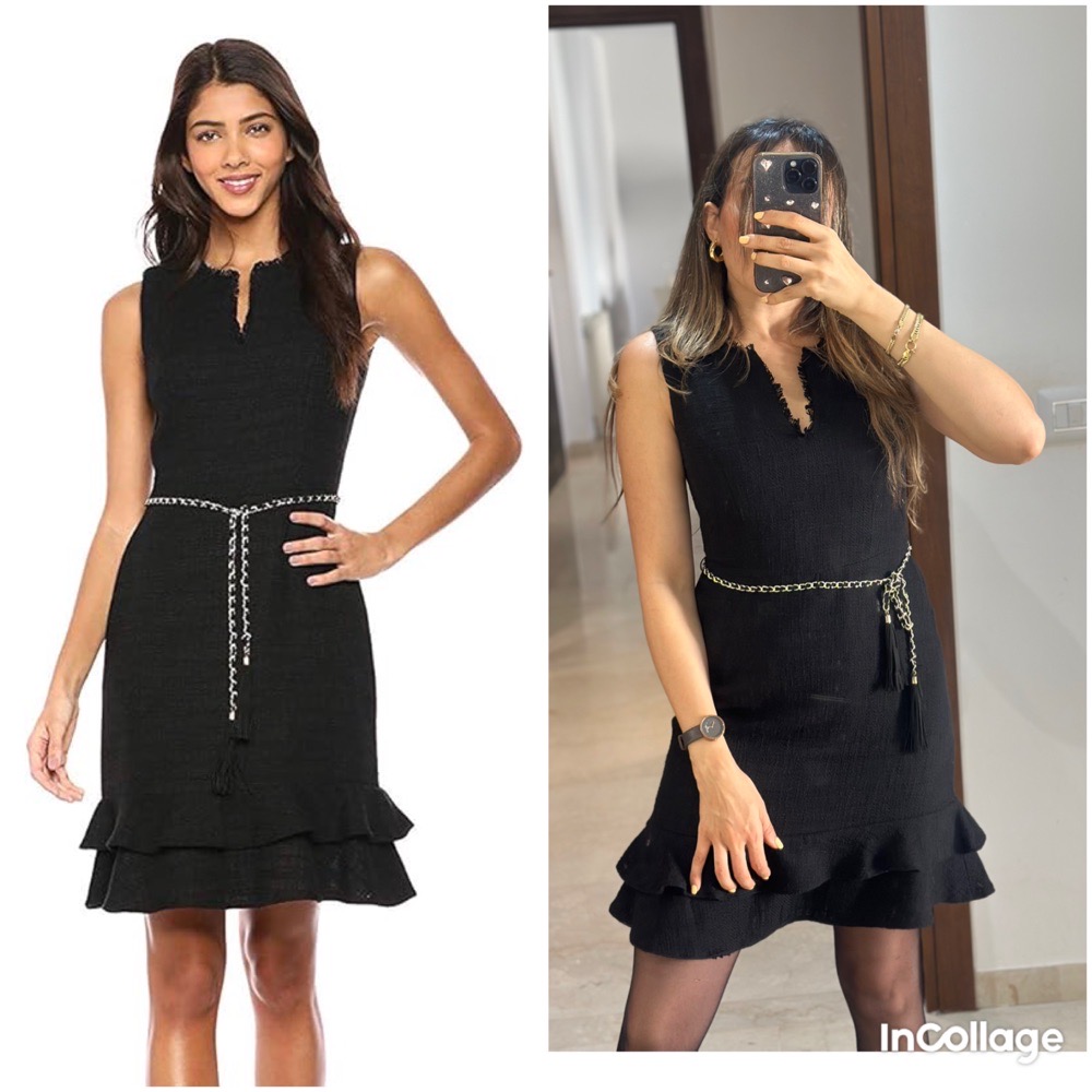 Robe karl lagerfeld noir 
