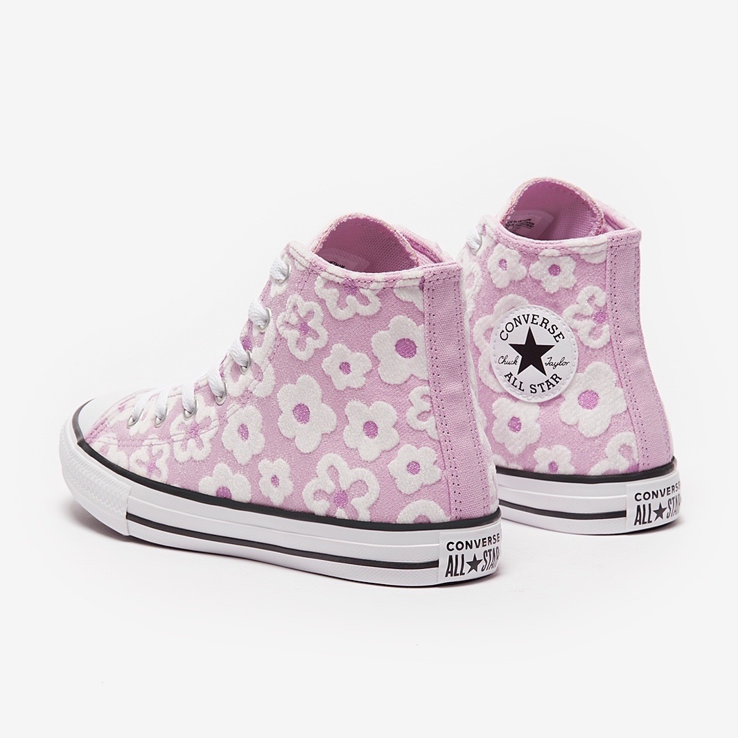 Embroidered flowers Converse 