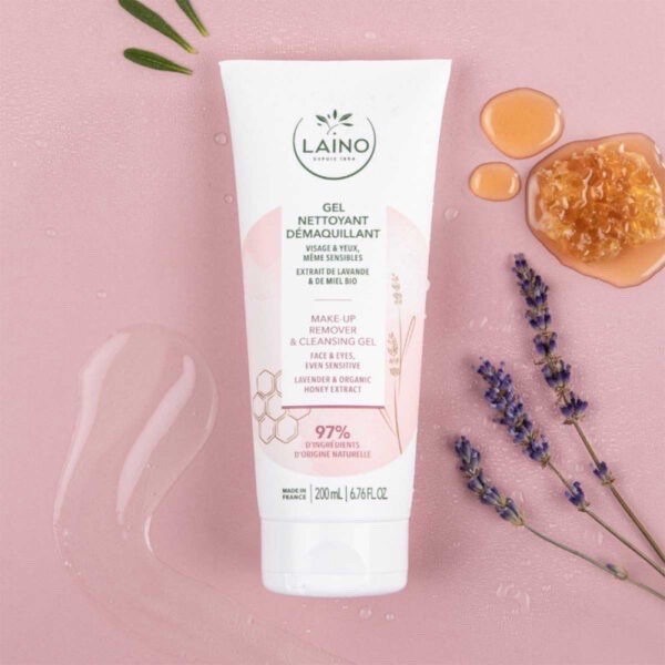 Gel nettoyant demaquillant LAINO 