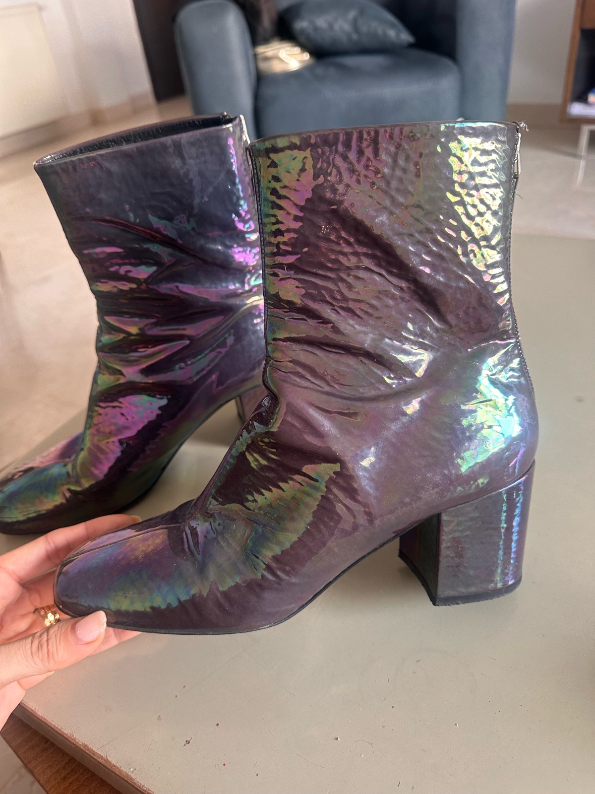 Des bottines bling bling 