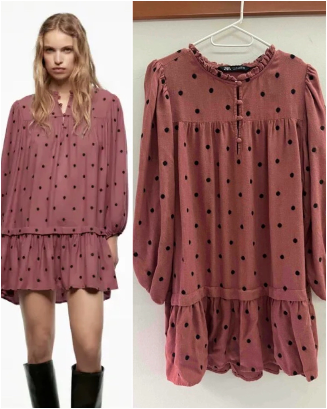 Petite robe ZARA a pois 