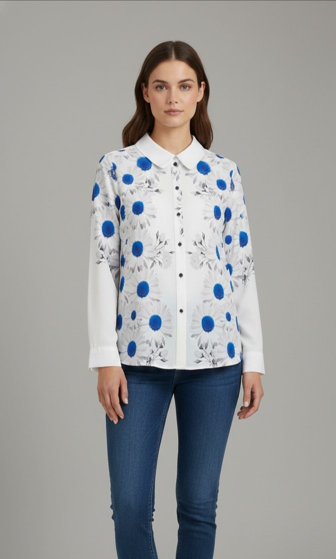 Chemise fleurie 
