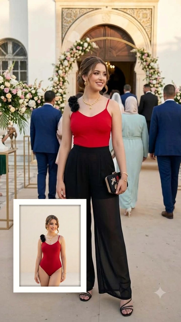 Bretelle rouge 