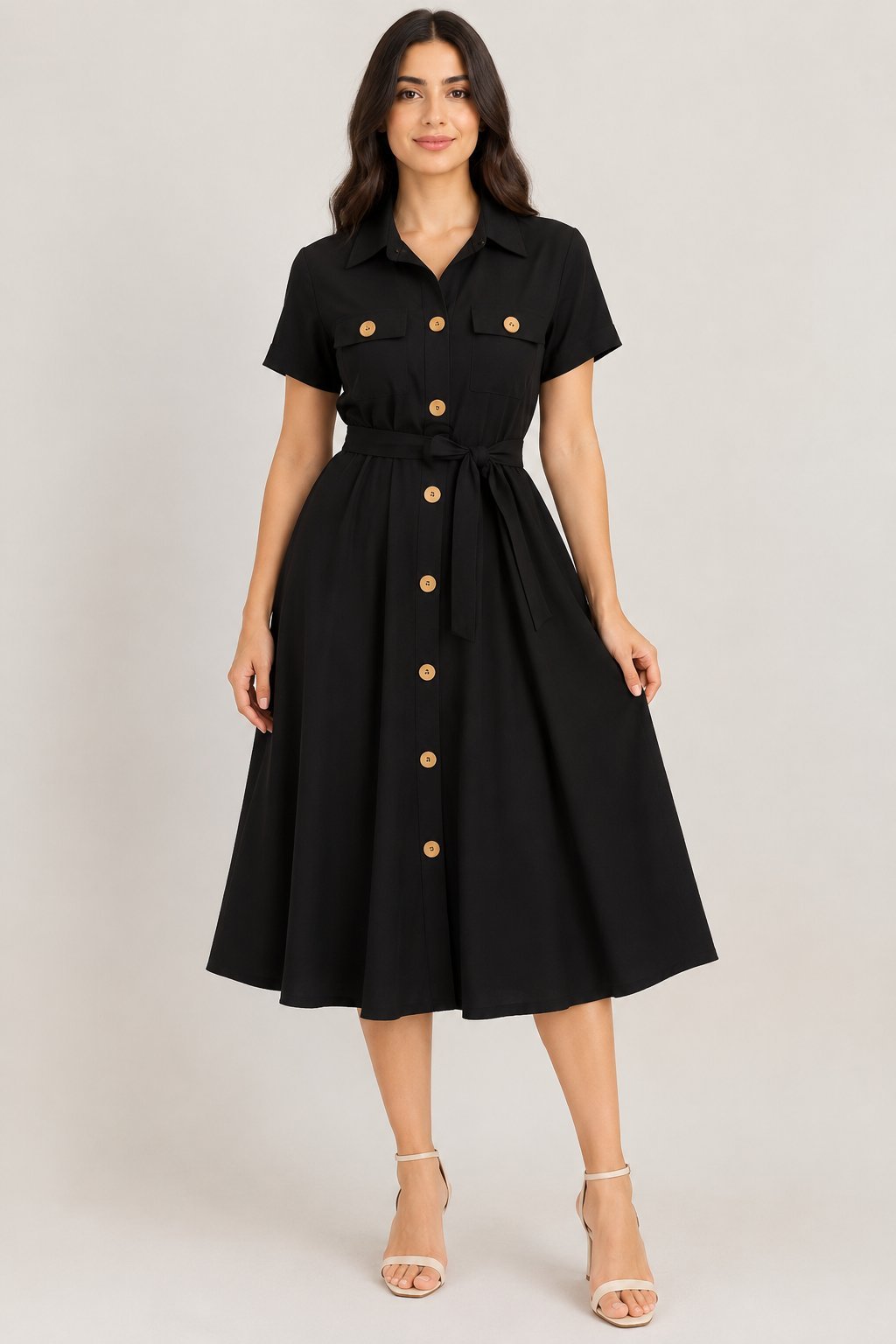 Robe d'été noire