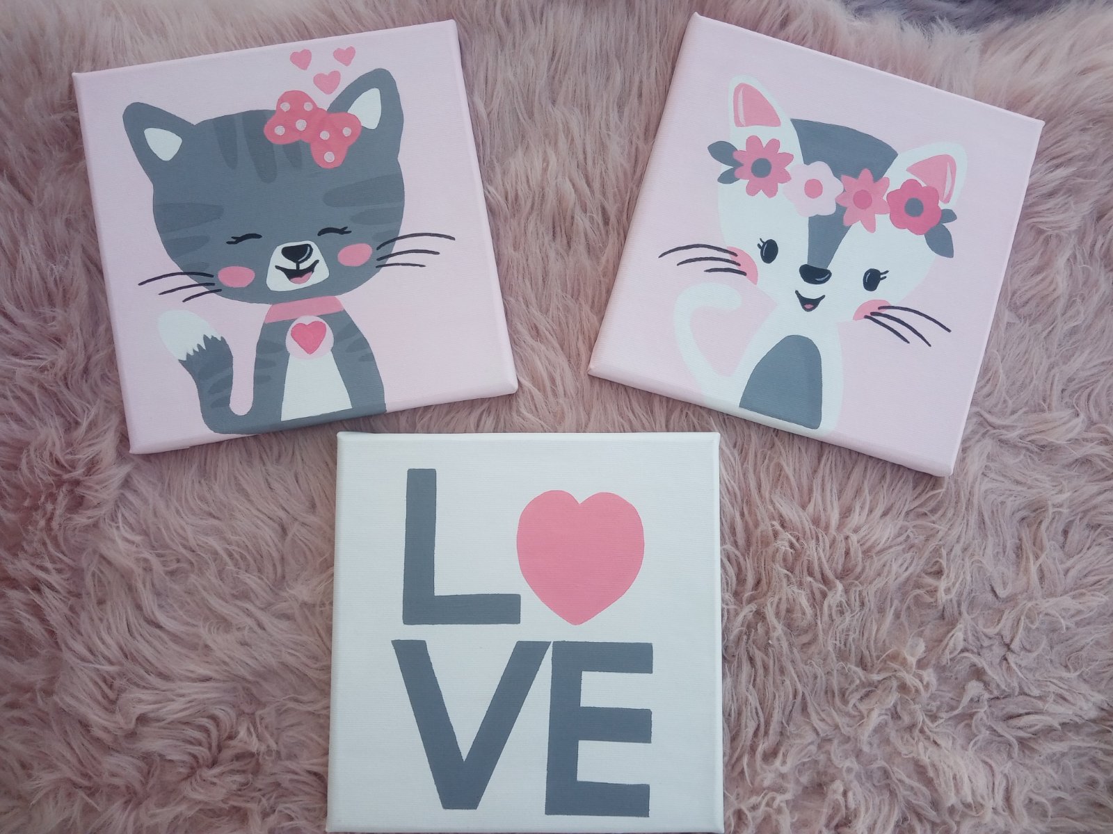 3 tableaux kids 20/20 cm