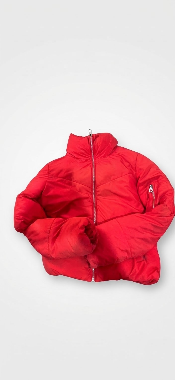 Doudoune rouge jennyfer