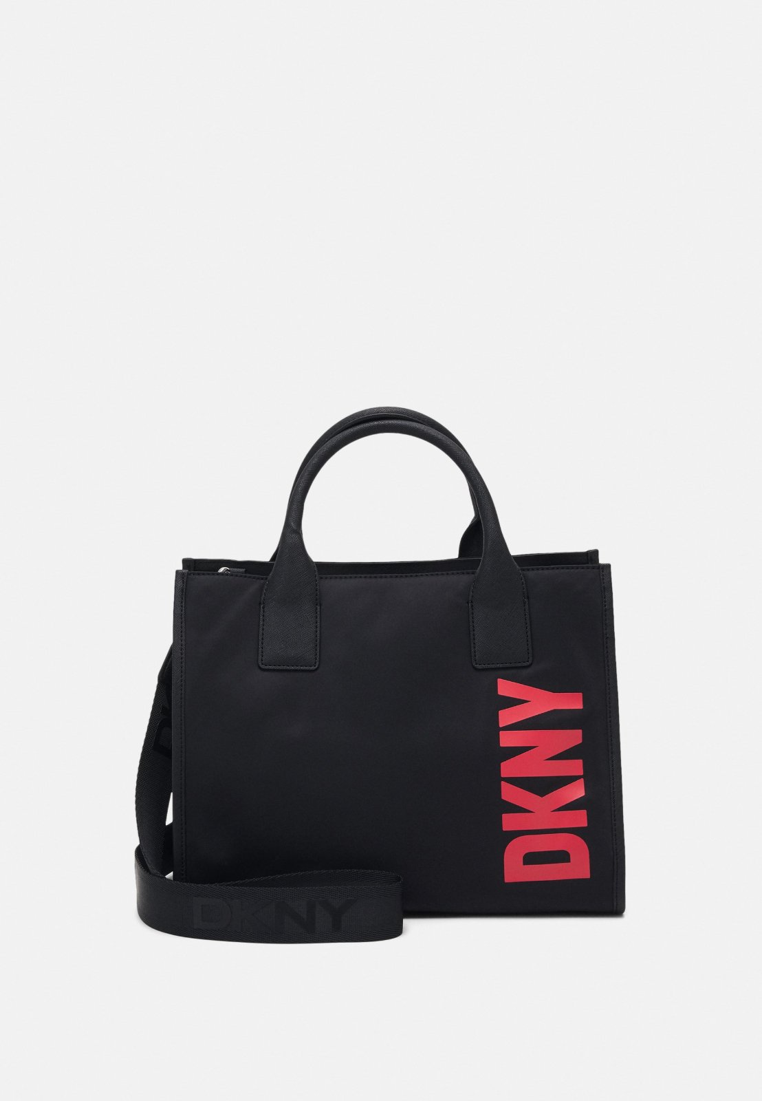 Sac à main / Cabas DKNY original noir et rouge – Très bon état