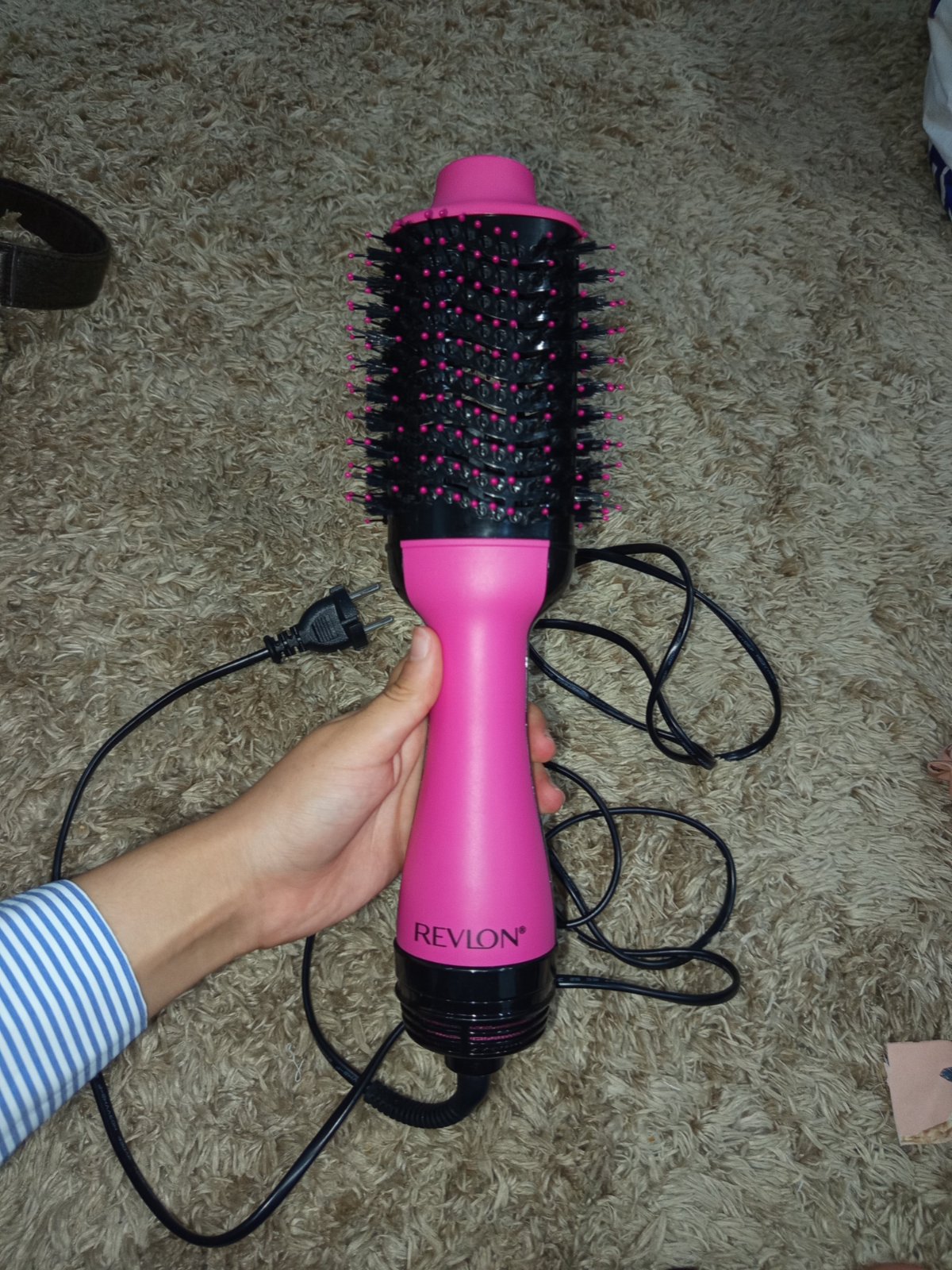 Brosse soufflante Revlon One-Step – Rose