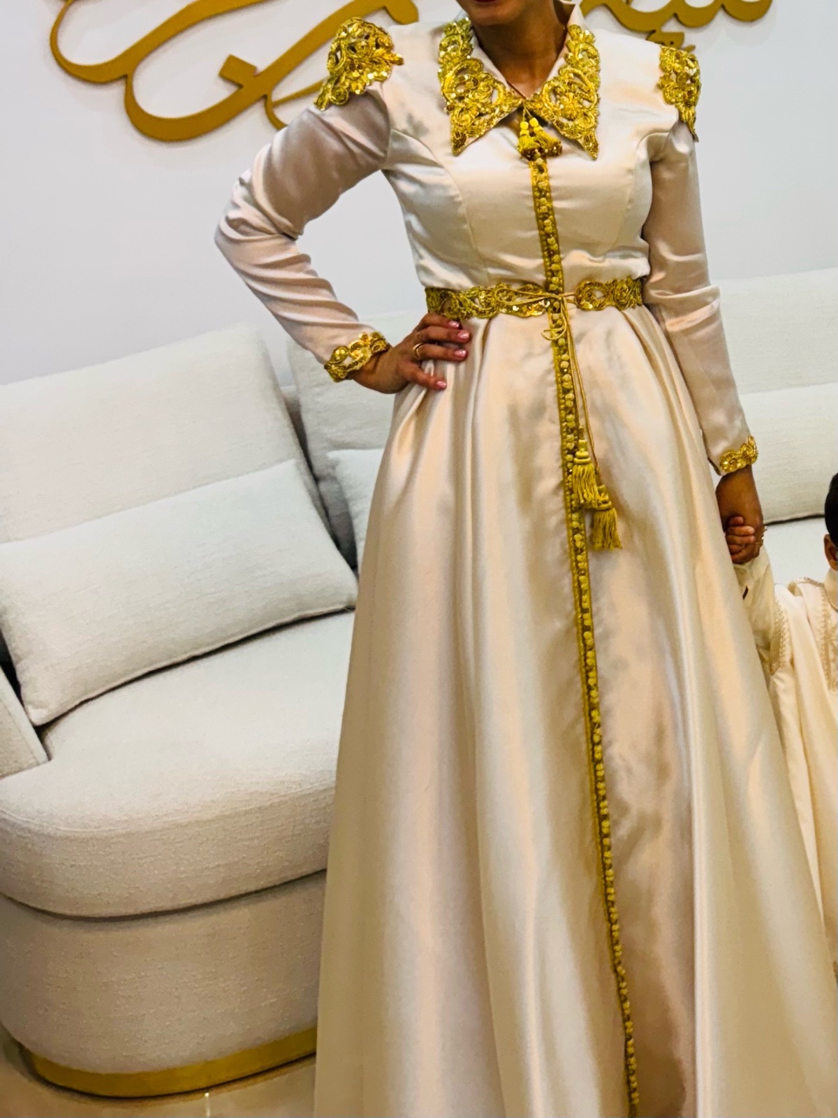 Coftan robe Traditionnel Chic