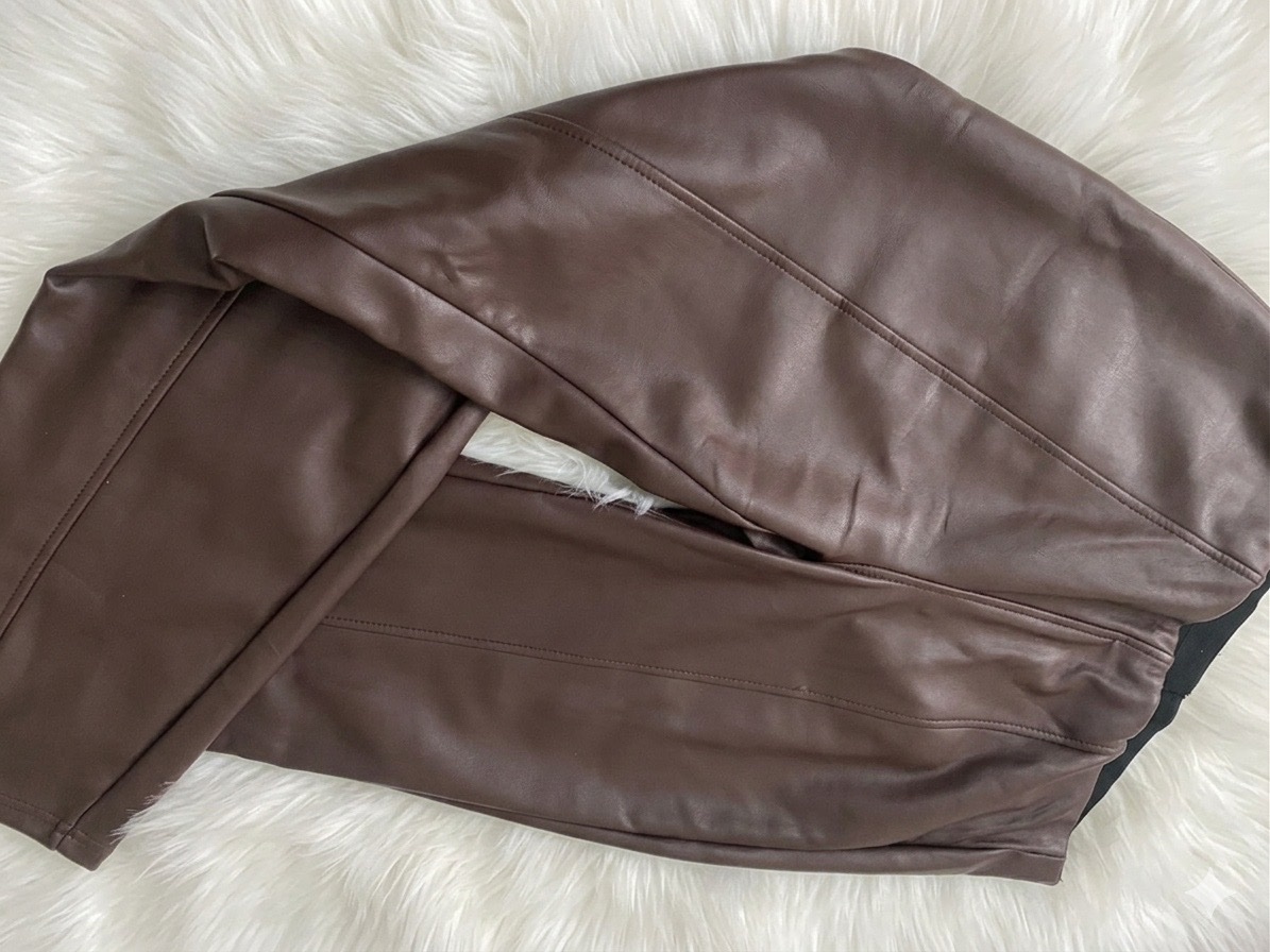 Pontalon (calson) marron cuir 40D