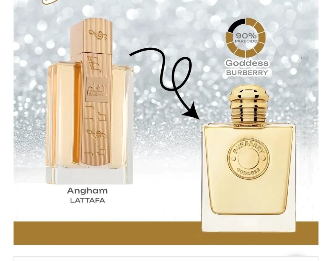 Parfum Angham (lattafa) dupe Burberry Goddess 