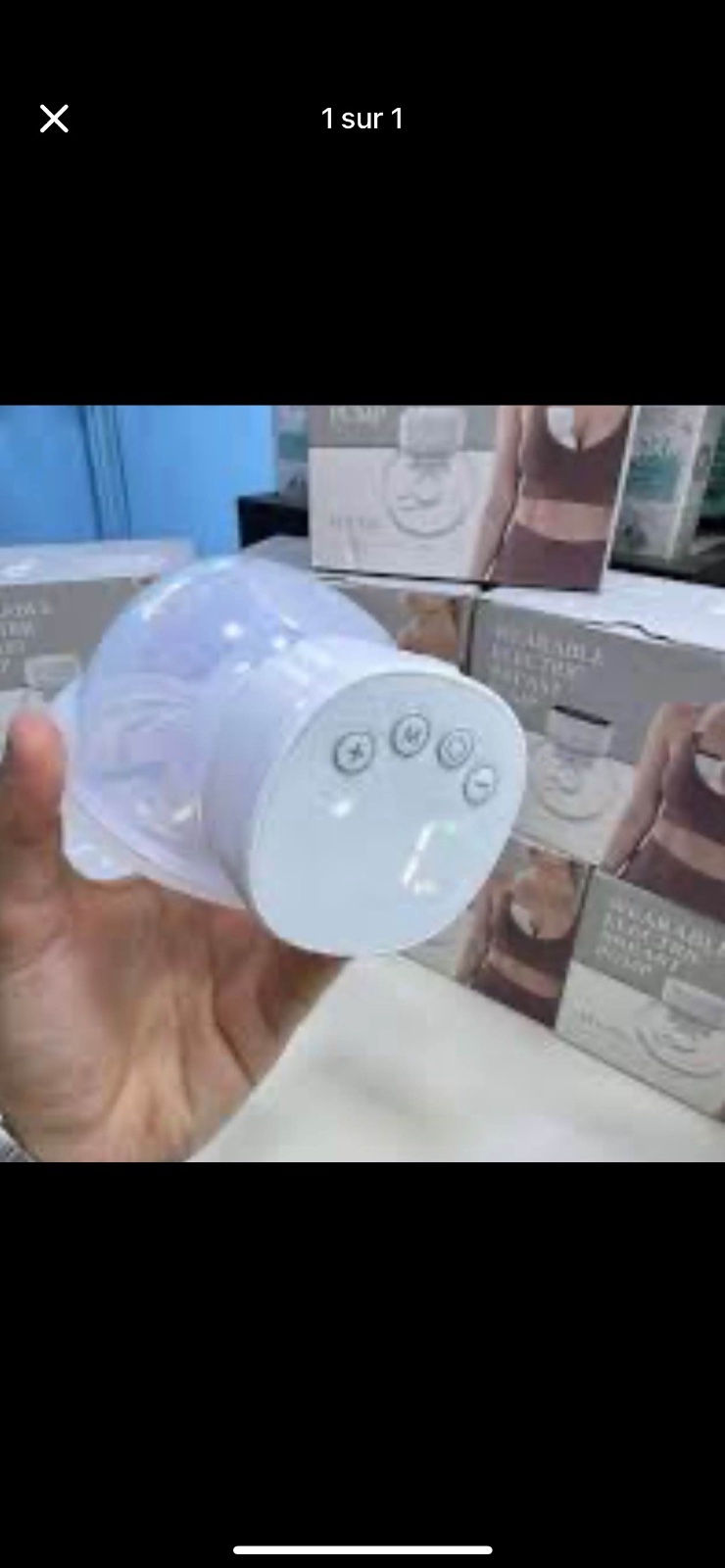 Tire lait main libre 