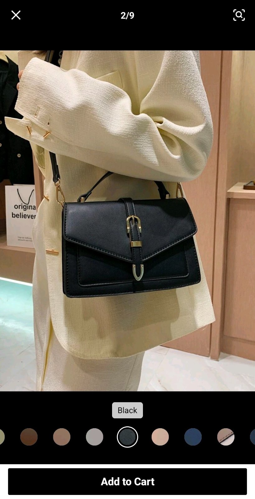SAC NOIR EN SIMILI_CUIR