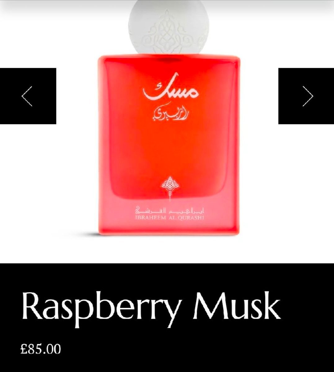 Parfum Musk Raspberry  neuf by Abdessamad al Qurashi original