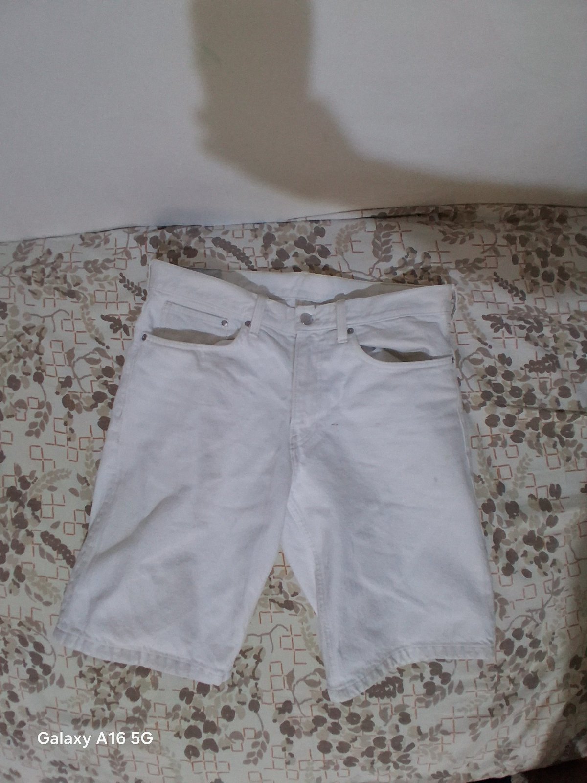Chort jean blanc