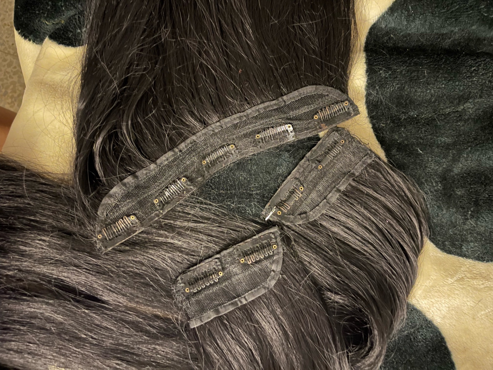 Semi natural hair  extensions