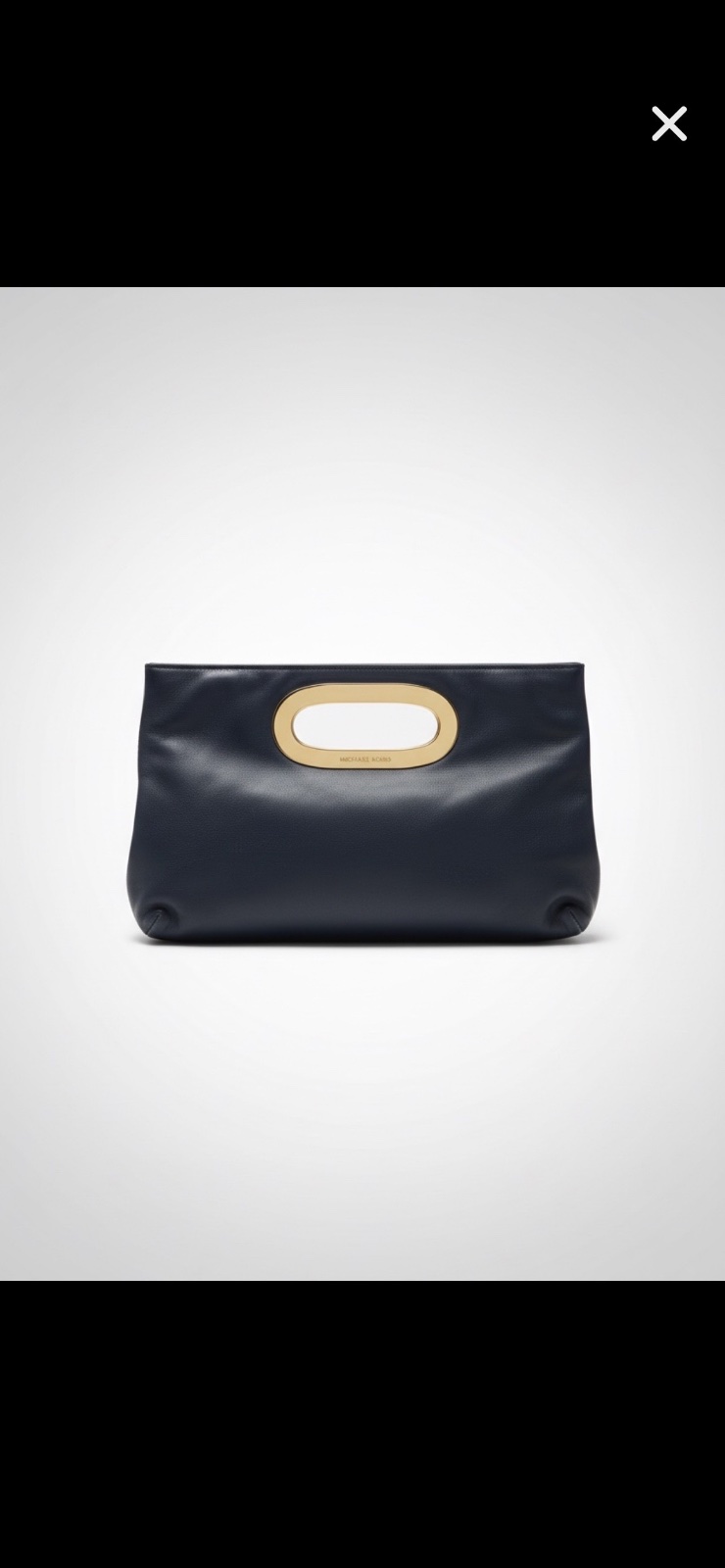 Pochette 100% cuir lisse MICHAEL KORS