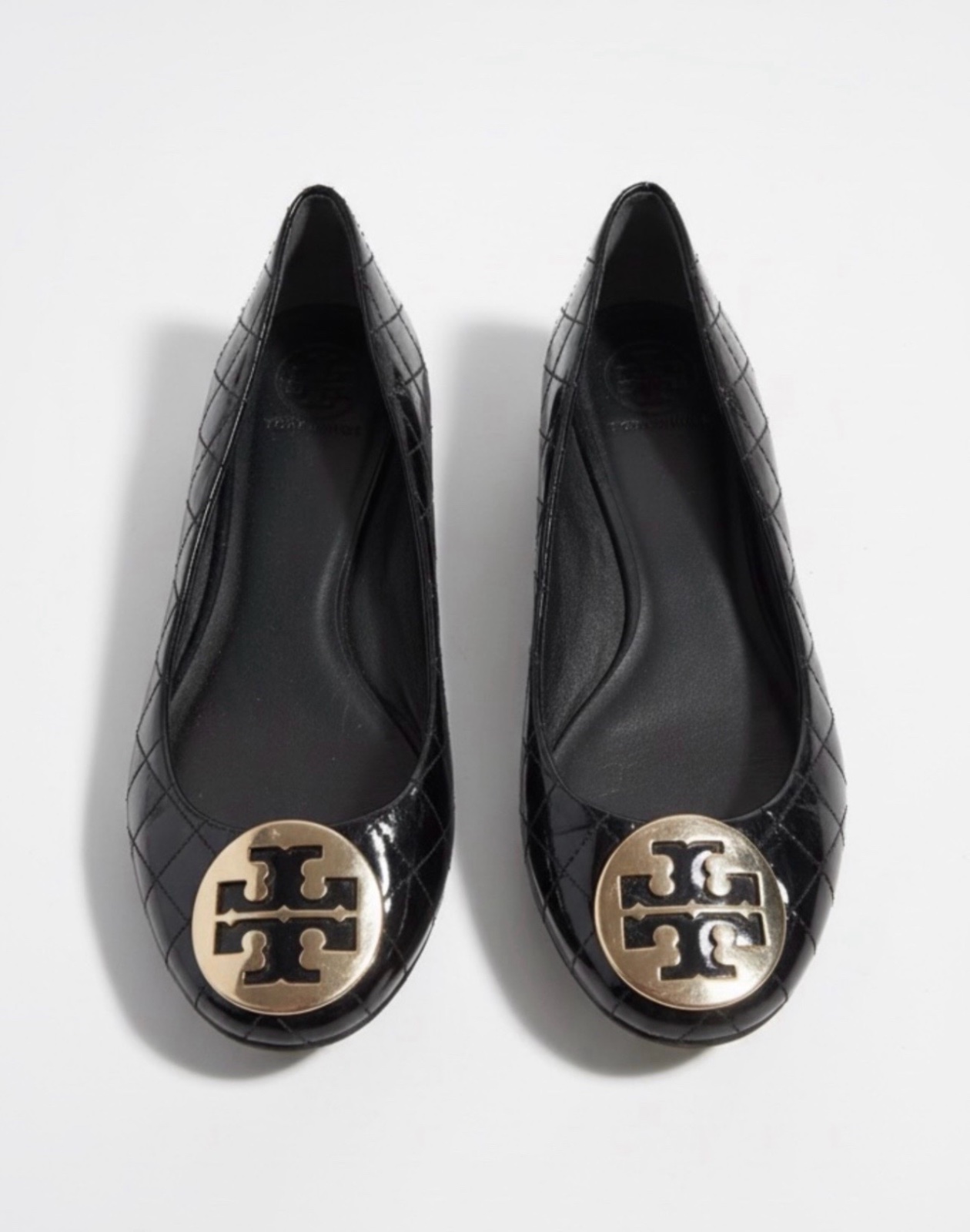 -15% code shoes15🎁 Ballerines cuir vernis TORY BURCH