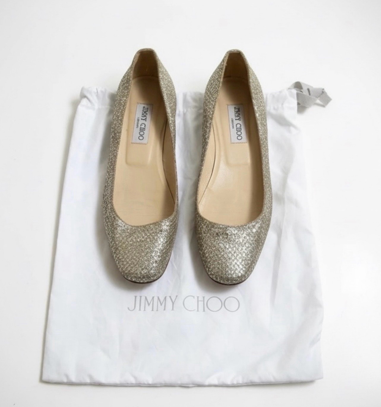 -15% code shoes15🎁 Chaussures en filet pailleté JIMMY CHOO