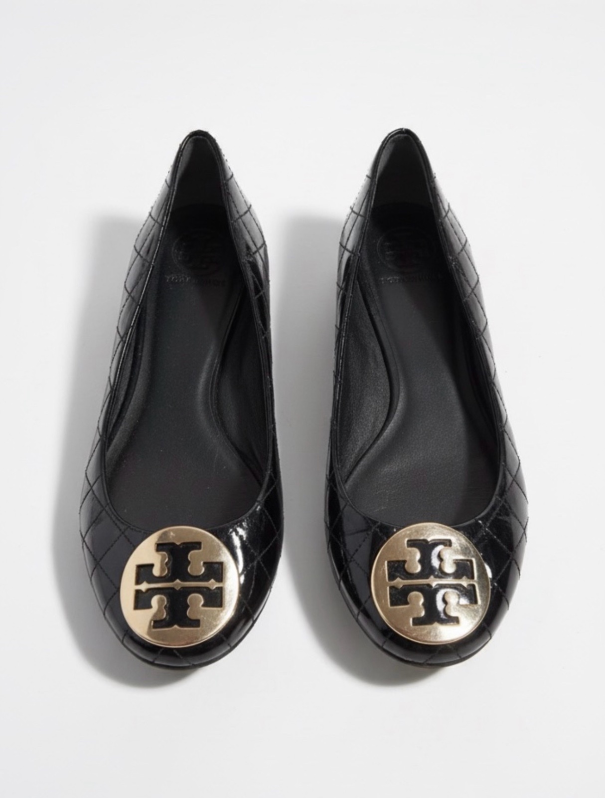  Ballerines cuir vernis TORY BURCH