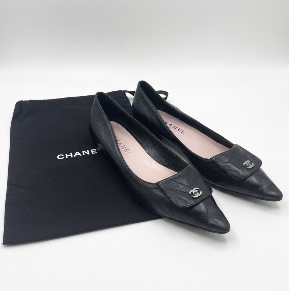  Ballerines chanel 100% cuir