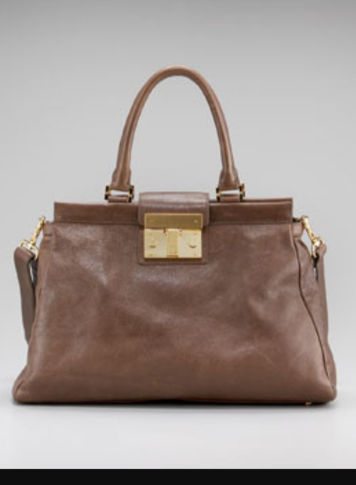 Sac Cuir Camel Tory Burch