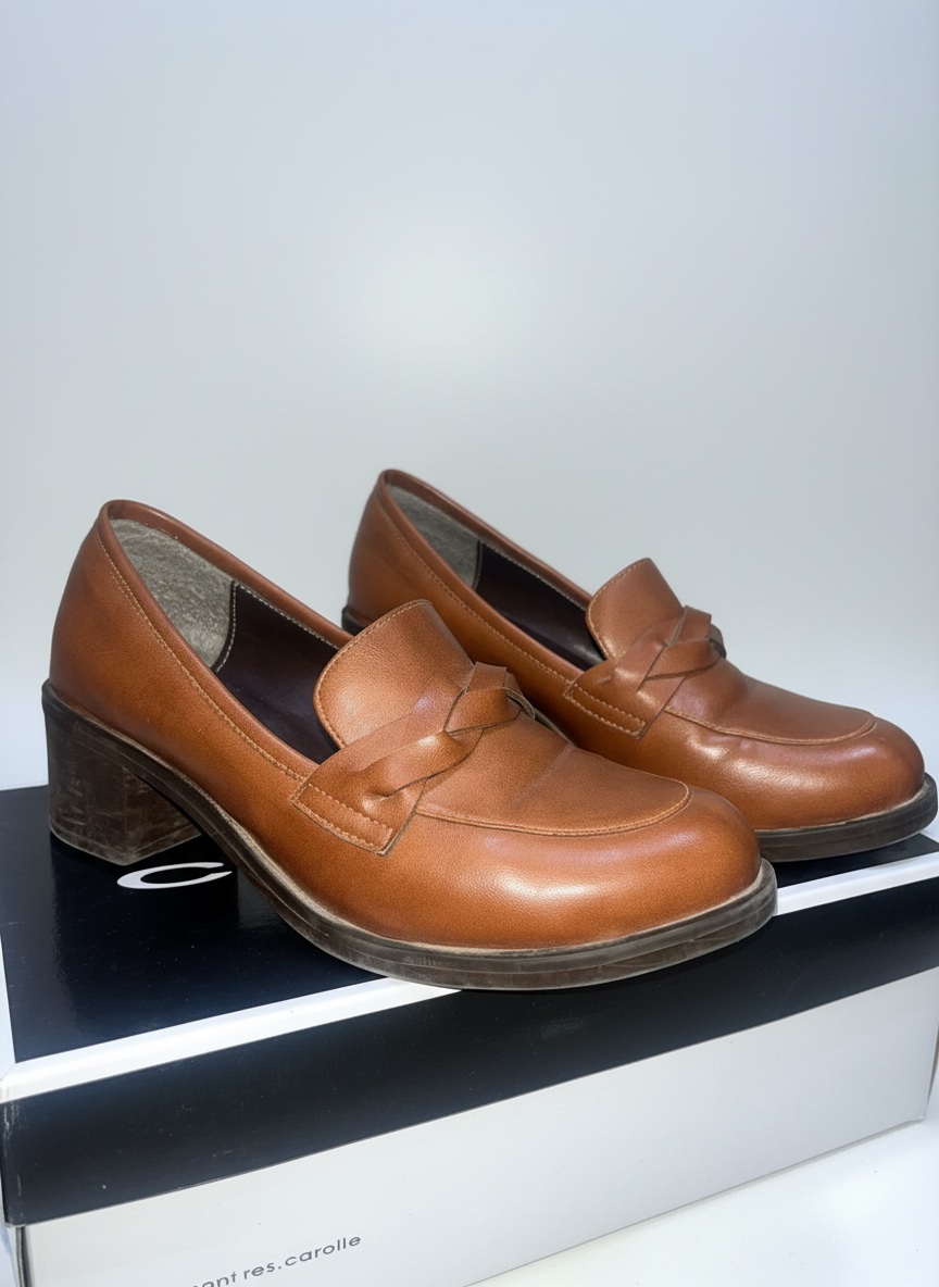  Chaussure camel femme