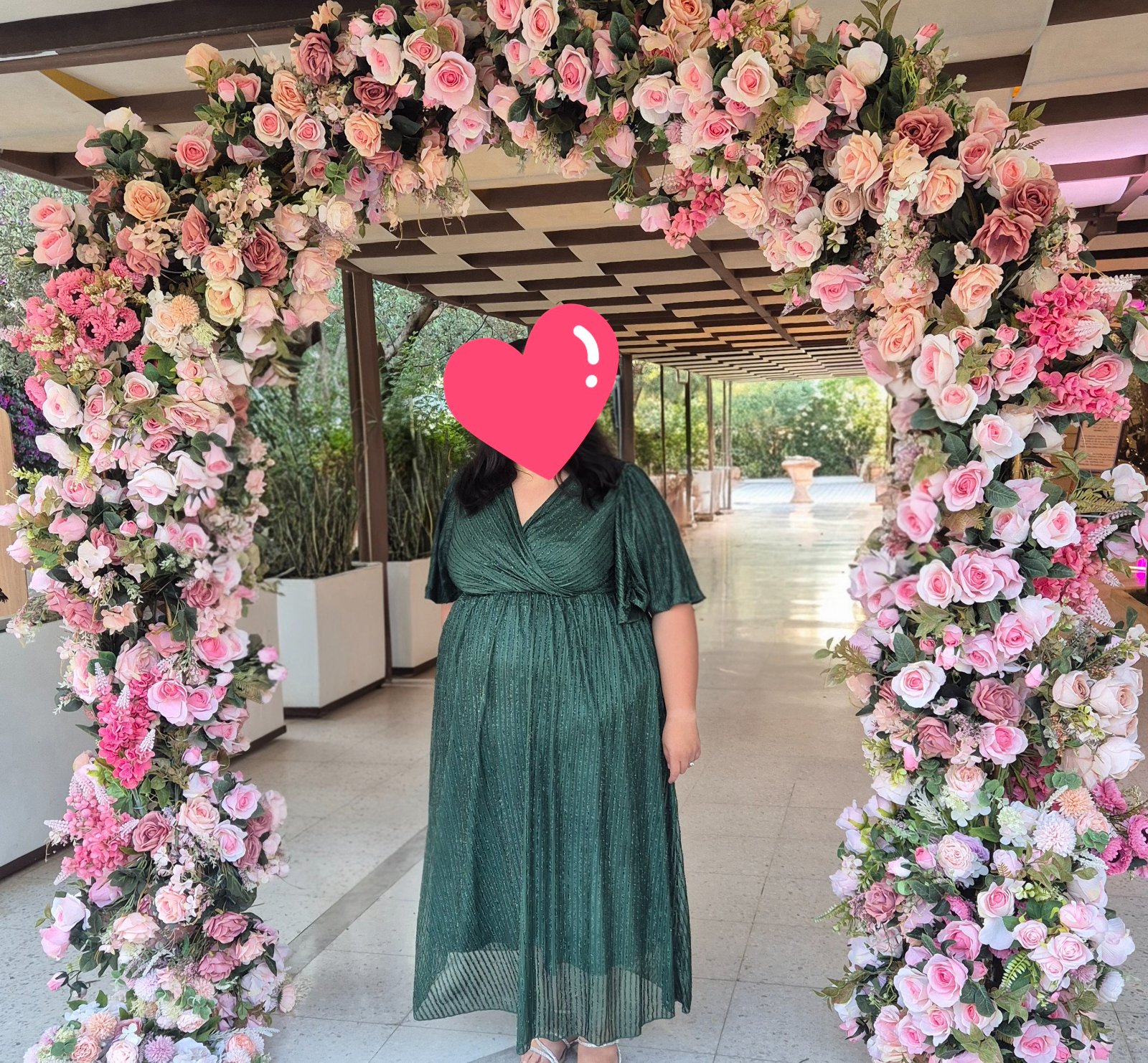 Robe vert SHEIN