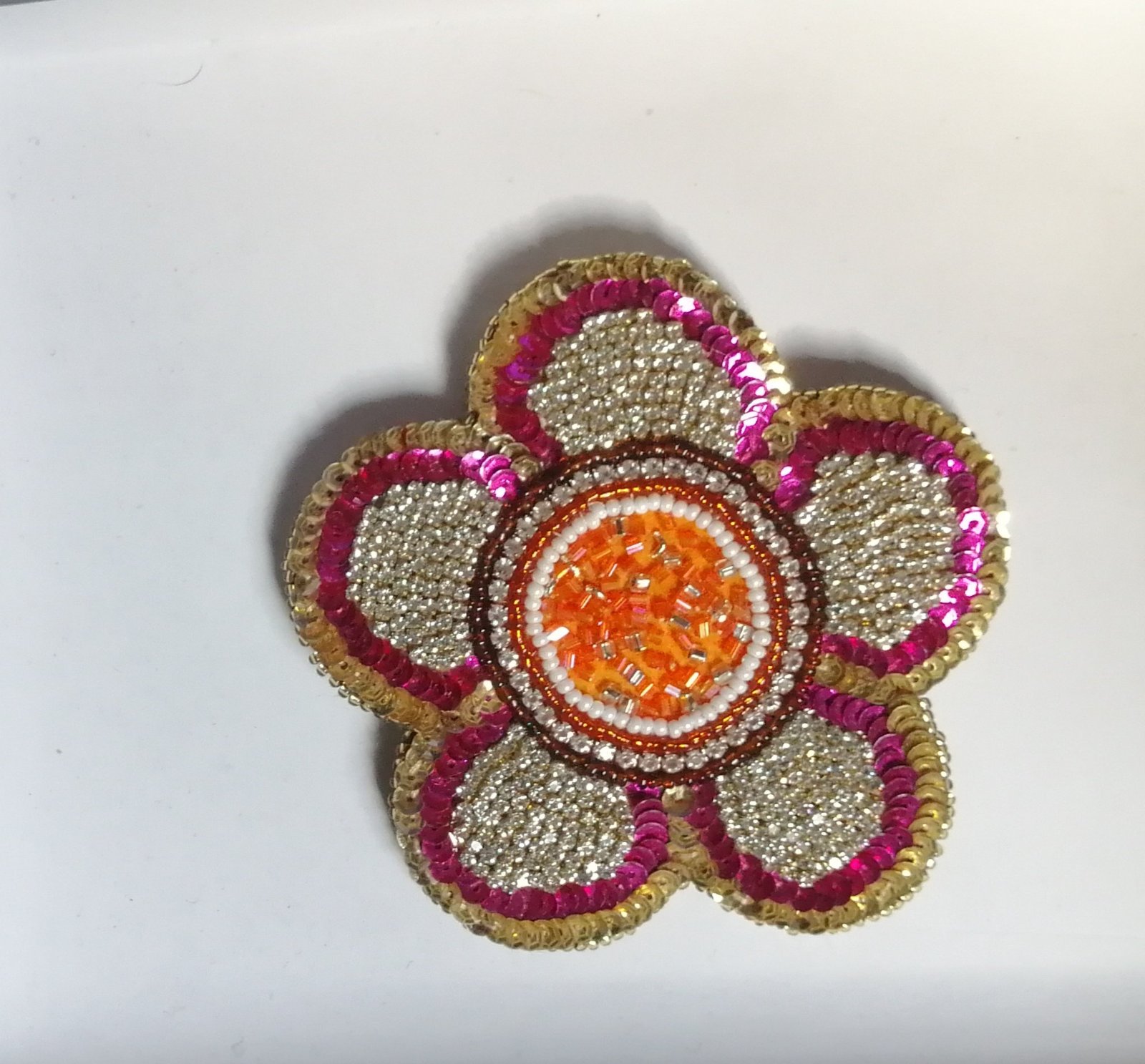 Broche fleur