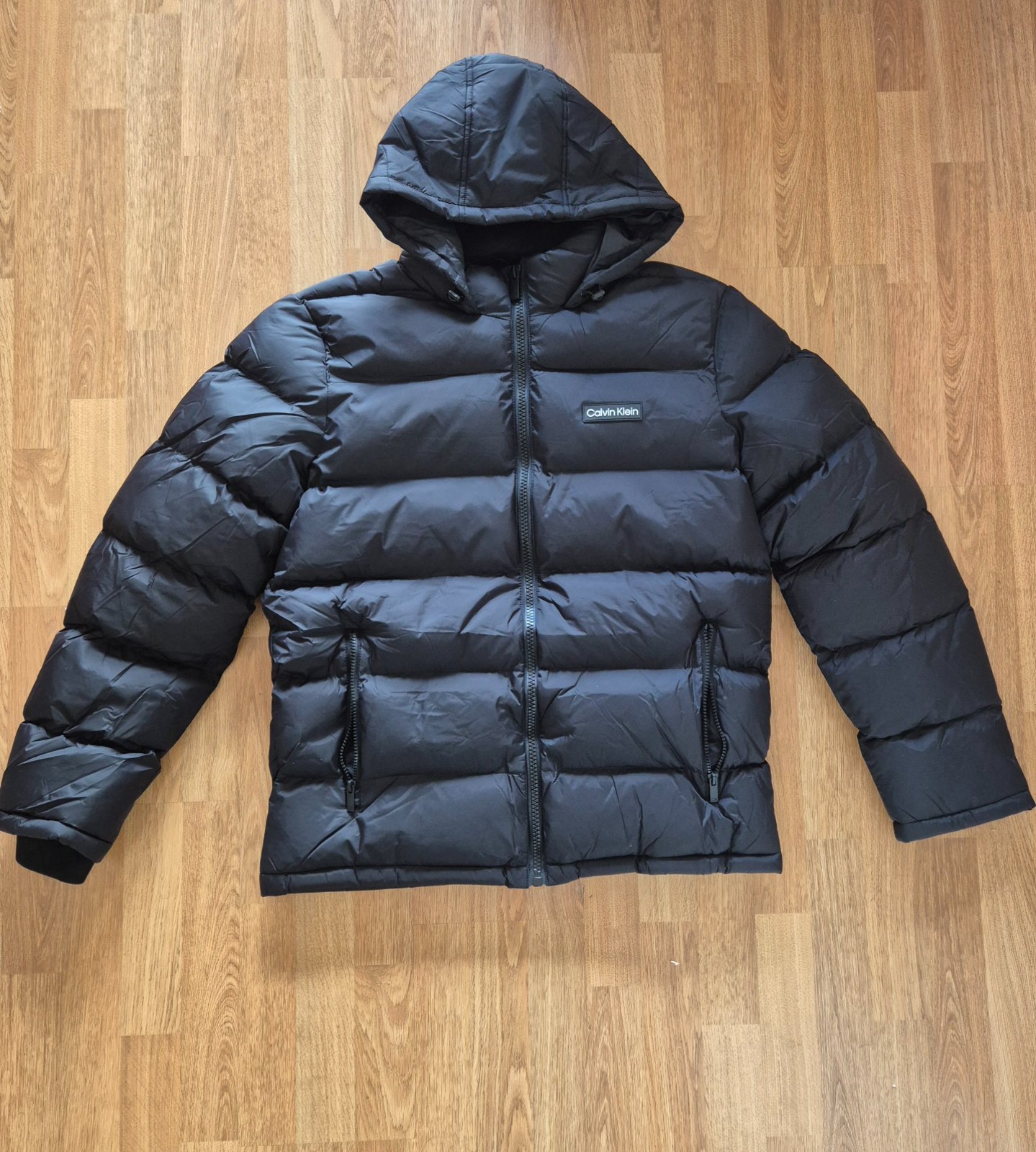 Manteau noir Calvin Klein
