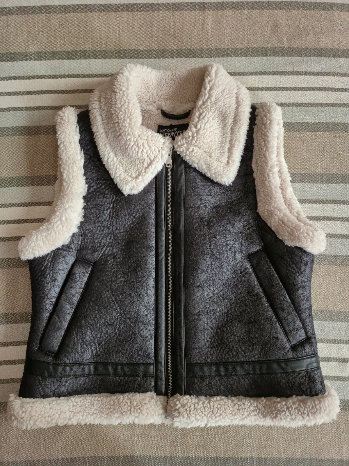 Veste Style aviateur noir