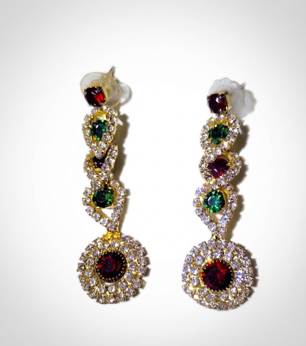 Boucles d’oreilles de mariage élégantes ✨💎