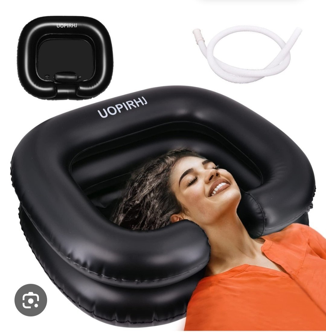 Inflable hair wash 