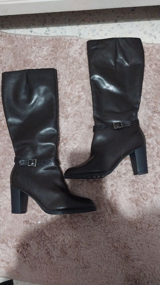 Bottes femme marron chocolat Tamaris pointure 40