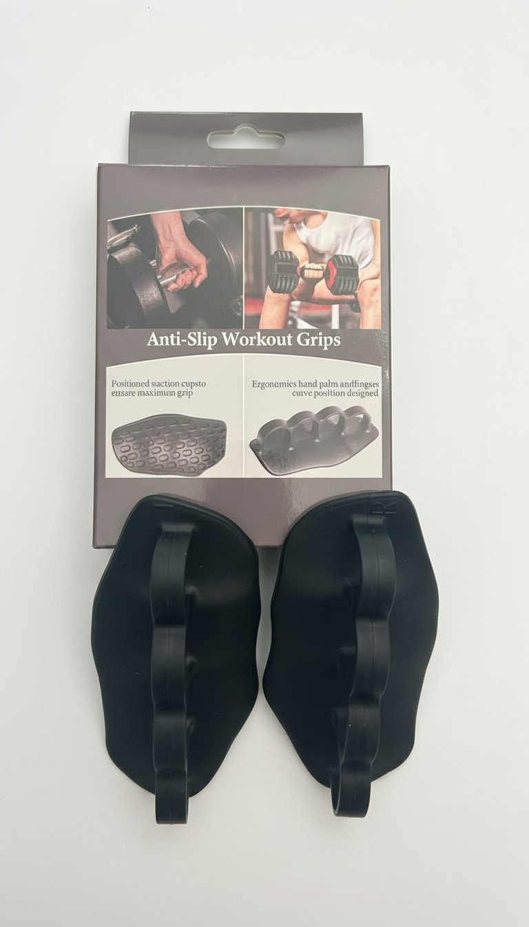 Lot de 2 coussinets de préhension pour la musculation,  gants d'entraînement alternatifs  pour une prise