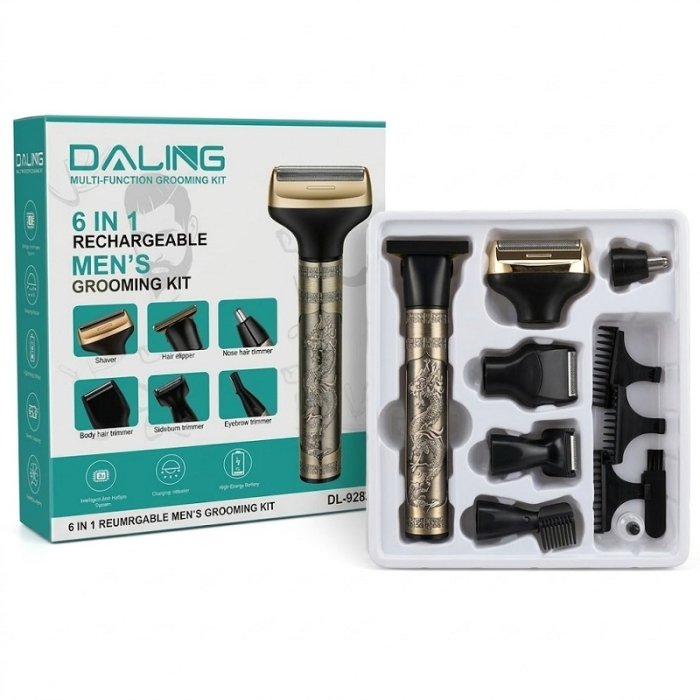 Tondeuse multifonction 6 en 1 Daling rechargeable DL-9283