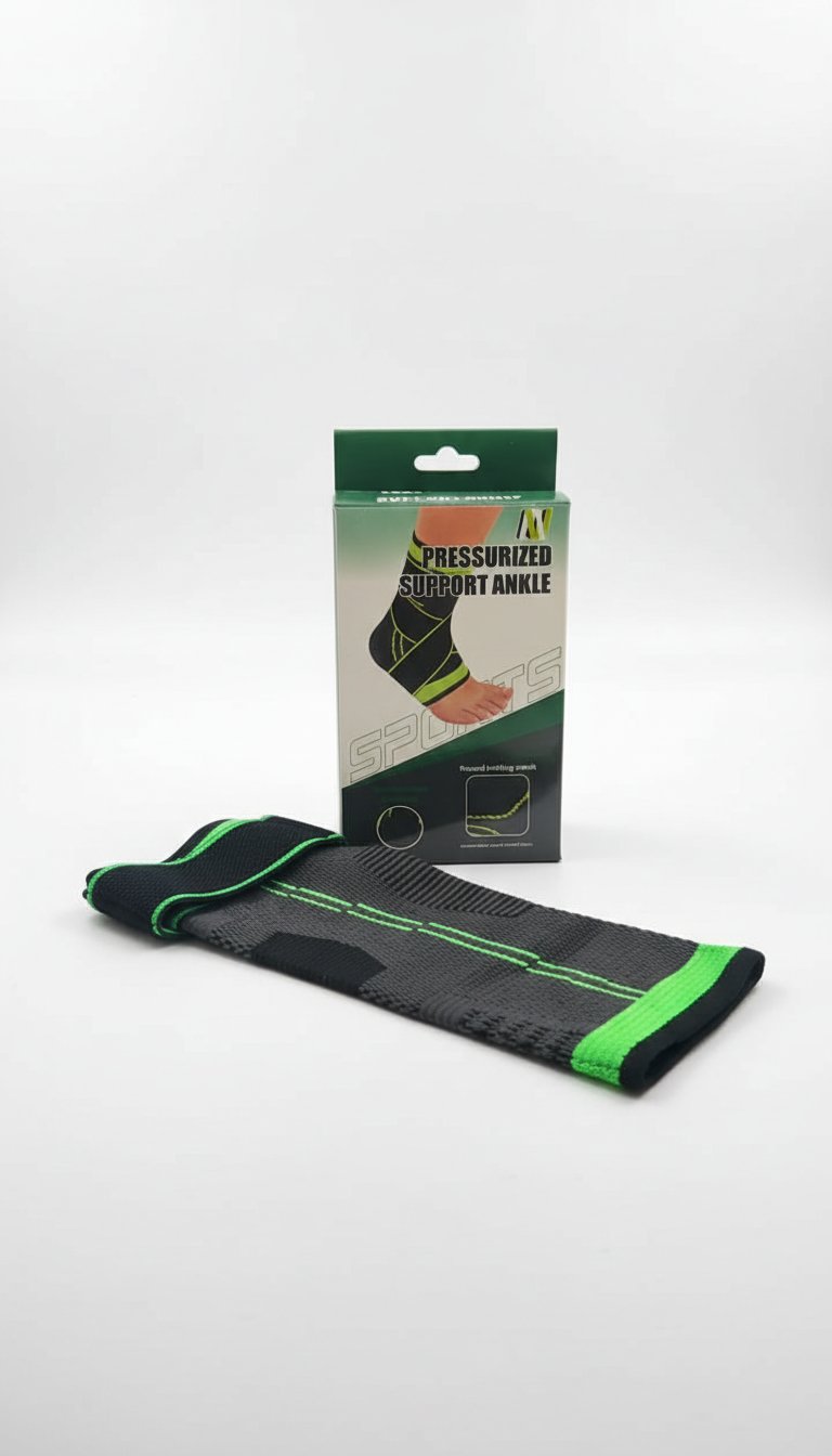 Soutien Attelle Cheville Sport Tissage 3D Élastique