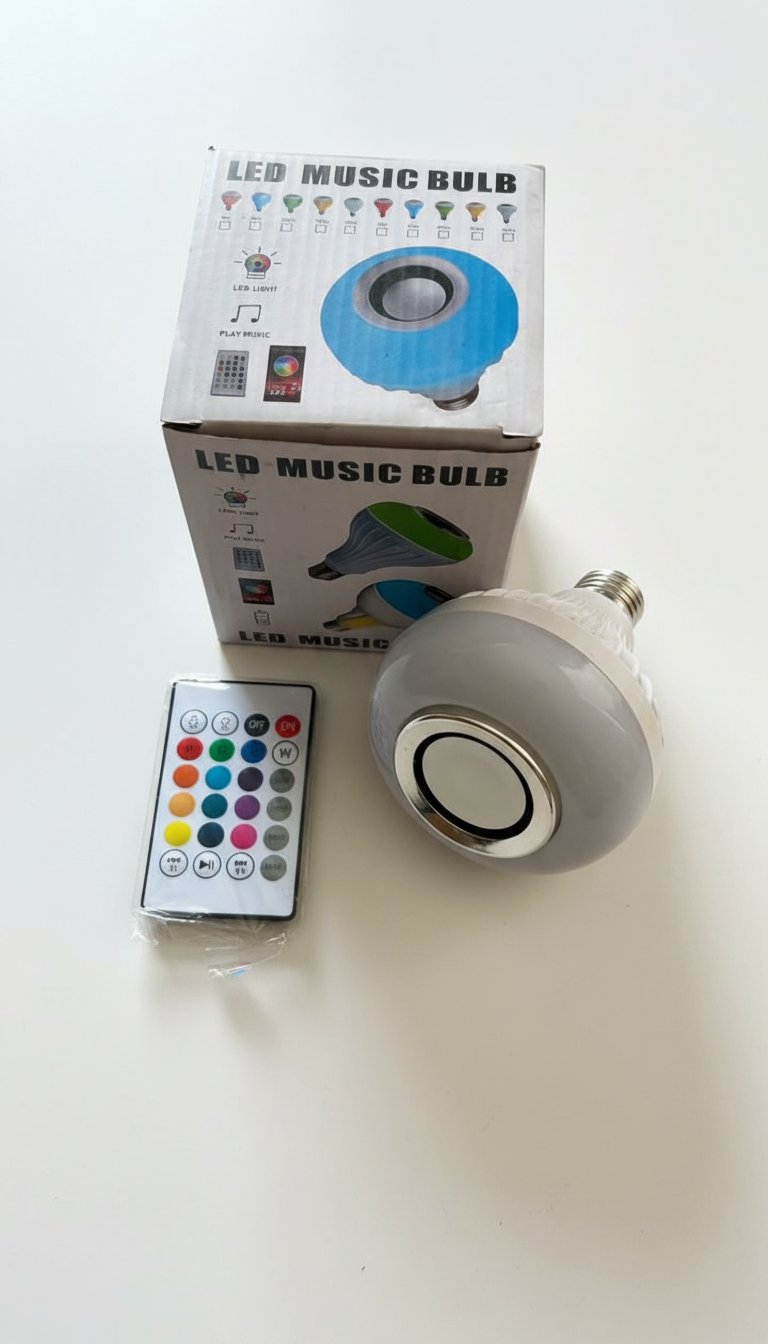 Lampe musicale bluetooth LED 12W 