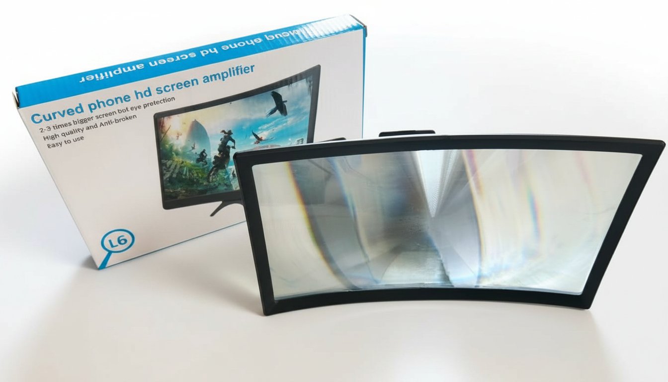 Amplificateur de projection de téléphone portable de 12 pouces avec écran agrandi
